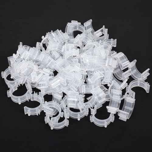 80Pcs Clear Plastic Bobbins for Sewing Machine, Sewing Machine Bobbins Thread Spool Organizers, Essential Accessories for Craft DIY & Embroidery
