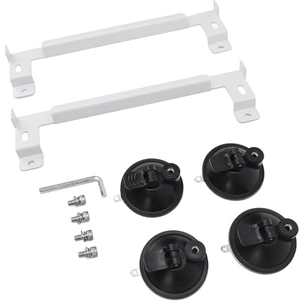 Aramox Support de Fenêtre de Voiture pour Mini, Matériau ABS, Ventouses Puissantes, Installation Polyvalente pour Appareils, Compatible avec Les Vitres et Toits Ouvrants de Voiture