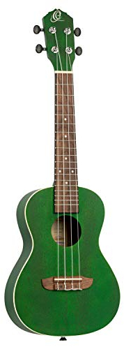 Ortega Guitars Konzert Ukulele Akustisch – Earth Series – Okoume, Dunkelgrün (RUFOREST)