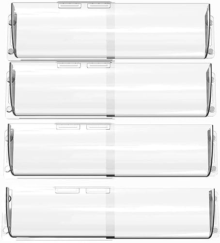 Adjustable Air Vent Deflector – 10” to 14” – Magnetic Floor Vent Covers for AC, Wall, Ceiling Registers with Strong Magnetic, 4 Pack