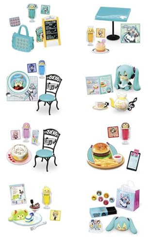 Re-Ment-Hatsune Miku's Cafe-Trading Figure- 1 of 8 Blind Box