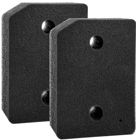 Lectorias 2 Pezzi 205 x 155 x 30mm Filtro Asciugatrice, Asciugatrice Accessori, Filtri per Asciugatrice, Spugna Filtro Tappetino Nero per Asciugatrice a Pompa di Calore Compatibile per Miele