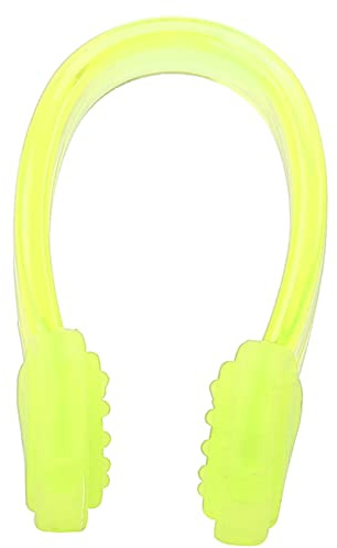 Clip per naso impermeabile per nuoto, surf, naso da nuoto, borsone sportivo (giallo)