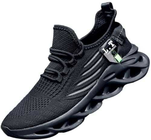 ZDFQLGV Mens Walking Shoes Tennis Slip On Fitness Sneakers Workout Running Anti Slip Fashion Casual Comfortable Breathable Lightweight Jogging Shoes