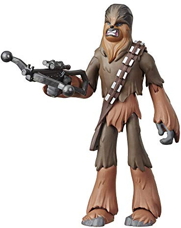 Star Wars Galaxy of Adventures The Rise of Skywalker Chewbacca 5-Inch-Scale Action Figure Toy with Fun Action Move