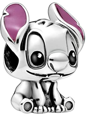 GHMIOU Breloque en argent sterling 925 pour bracelets, colliers, bijoux de dessin animé, cadeau pour femmes et filles à Noël (Stich)