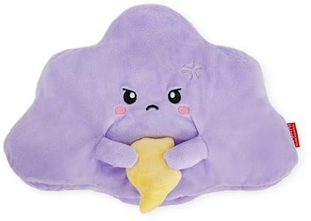 Legami - Cojín térmico con Semillas de Lino, Warm Cuddles, de Semillas de Lino, Flores de Lavanda secas, poliéster y algodón, Dona Relax, Tema Cloud, 29 x 26,5 cm