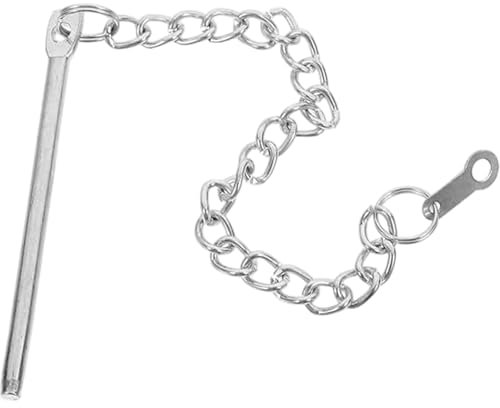 Jorzer Broche stabilisatrice de parasol de terrasse avec chaîne de 7,6 cm - Accessoires métalliques robustes et durables pour extérieur