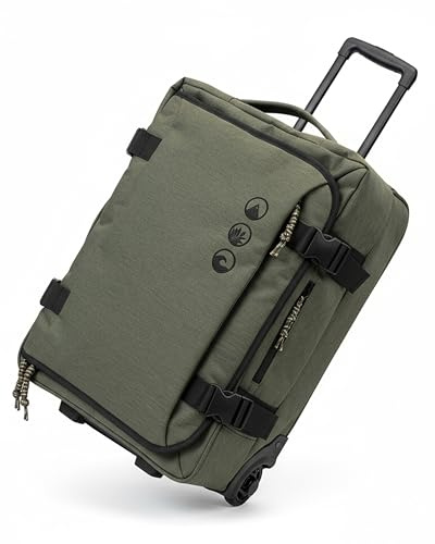 Grande borsa da viaggio con 2 ruote, trolley con ruote da 80 cm, valigia, borsa sportiva, trolley da viaggio, S