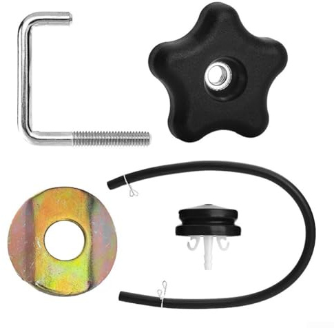 Kit per spazzaneve con impugnatura migliorata per modelli 114 3779 108 4887 107 3844 Costruzione in metallo per manutenzione attrezzature invernali