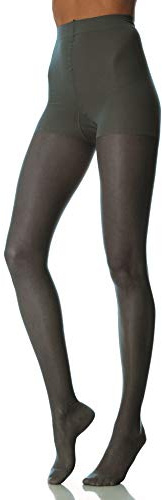 SCUDOTEX Collant 140 Deniers Maille Tricotée Compression Décroissante de Moyenne à Forte 19-22 Hg mm Couleur Gris Taille 3