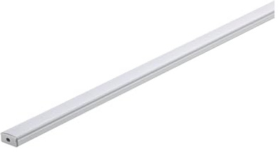 Paulmann 70517 LED Strip Profil Base Vit diffusor 1 m Aluminiumeloxerad, Satin Profil för ljuslister
