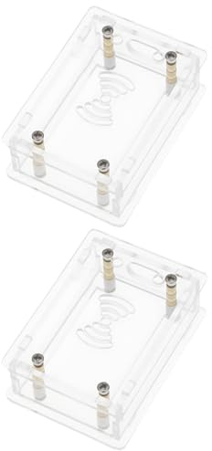 VGOL 2 Unidades de Carcasa Acrílica ESP32 de 30 Pines Compatible con Placa de Desarrollo ESP32