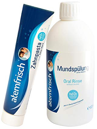 Made in Germany: atemfrisch® System mit hd02 (hochdosierter Sauerstoff) und Xylitol-24h frischer Atem-jetzt ohne PEG-40