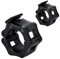 Kugooyi 2 Stück Hantelverschlüsse, Schnellverschluss Olympische Langhantel Barbell Klemmen Verriegelung für Workout Gewichtheben Training Schnellwechsel Hantelscheiben Fitnessstudio Zubehör (28mm)