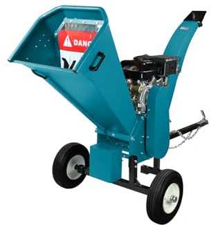K&S Könner&Söhnen KS 700WS - Trituratore per legno a benzina, 15 PS, trituratore per legno, diametro massimo 120 mm