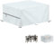 LAMUNI Abdeckung Gartenmöbel 120x80x75cm Wasserdicht Schutzhülle Gartenmöbel Abdeckung 420D Oxford Gewebe Abdeckungen für Gartenmöbel Abdeckplane für Gartentisch Sitzgruppe Balkonmöbel Abdeckung