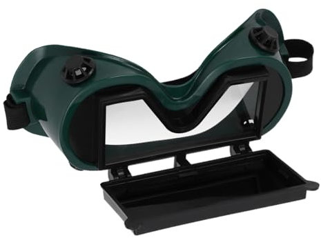 XIAOXIAOYU Lunettes de sécurité pour soudure, lunettes de soudure, lunettes de ponçage, protection des yeux, arc de coupe plasma sur les verres résistants à la poussière pour souder la soudure sur