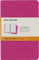Moleskine Cahier Journal, Set 3 Notebooks with Ruled Pages, Cardboard Cover with Visible Cotton Stiching, Colour Kinetic Pink, Pocket 9 x 14 cm, 64 Pages