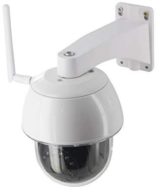Chacon Caméra de Surveillance extérieure Wi-FI 1080p - Angle 270° - Blanc