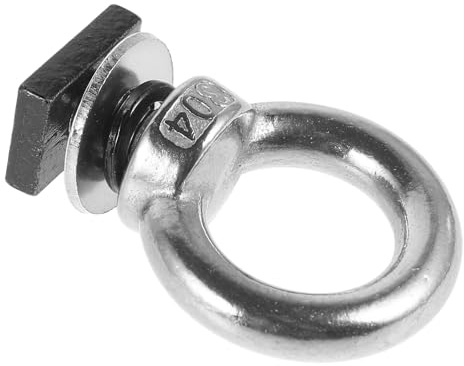 SHINEOFI Bullone a T in Acciaio Inox per Portapacchi Auto, Ancoraggio Occhiello per Telaio e Piattaforma da Tetto, Fissaggio Resistente per Carichi Pesanti e Installazione senza Attrezzi