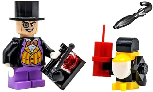 LEGO Superheroes: Penguin Minifig with Helper, Dynamite and Black Cape