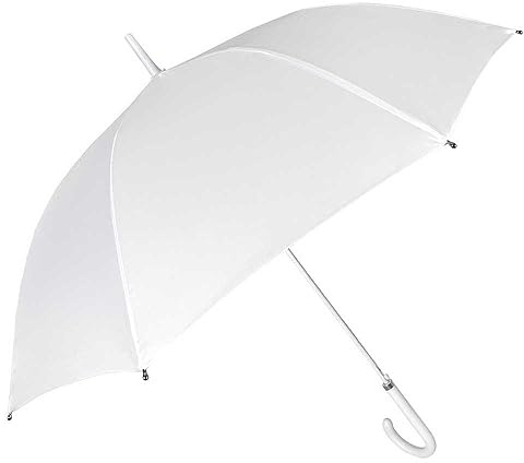 Ombrello automatico sposa bianco 104 cm