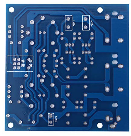 6J1 Kit d'amplificateur de Bricolage à Tube électronique Sous Vide, Kit d'ampli à Lampes 2.0 Canaux Valve Preamp Amplifier Board Pièces d'ampli pour Casque Kit de fidélité
