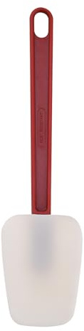 Heat Resistant Silicone Spatula Spoon for Cooking, High Heat Resistant Rubber Scraper Spoon, Non-Stick Cookware Safe, Multifunctional Dough Scraper, Commercial Grade Cooking Spatulas