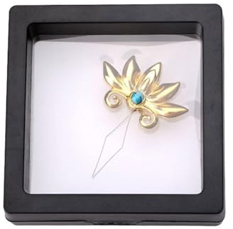 LAGUOE Infila aghi in stile cinese per macchine da cucire, fiore in metallo facile da inserire a mano fiore in metallo per mano e riparazione abbigliamento