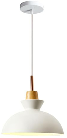 HUAYUSEDF Creative Hat Shape Hänglampa, Nordic Industrial Style Pendellampa i metall, E26 Ljuskälla Höjdjusterbar ljuskrona, Köksö Vardagsrum Balkong Dekoration Belysningsarmaturer