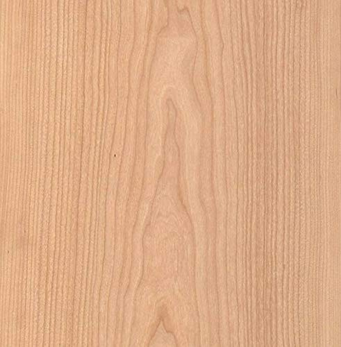 Edge Supply Cherry Wood Veneer Sheet Flat Cut, 24” x 96”, Non Glued, 10 mil Paper Back, “A” Grade Veneer Face – Easy Apply with Contact Adhesive Cherry Veneer Sheet – Veneer Sheets for Restoration