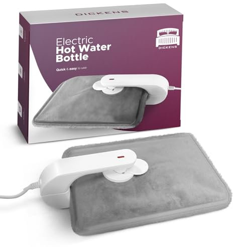 Rechargeable Electric Hot Water Bottle Bed Hand Warmer Massaging Heat Pad Cozy
