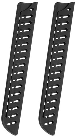 QUARKZMAN 2 Stück Messerschutz, 8 Klingenschütze für Brotmesser Klingenschutz für messer Messerkoffer Universelle Messerabdeckungen Messerscheide für die Küche