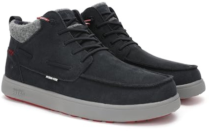 WALK IN PITAS | KENT | Stivali casual da uomo | Stivaletti in pelle| Scarpa urbani | Mocassini | Nautiche invernali | Sneakers Casual | Calzatura Senza lacci | Calzature Walkinpitas | Marino | 44