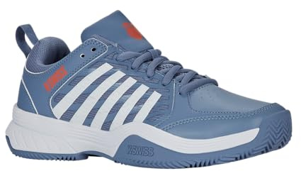 K-Swiss Herren Court Express 2 Tennis Shoe, Infinity White Scarlet Ibis, 41.5 EU
