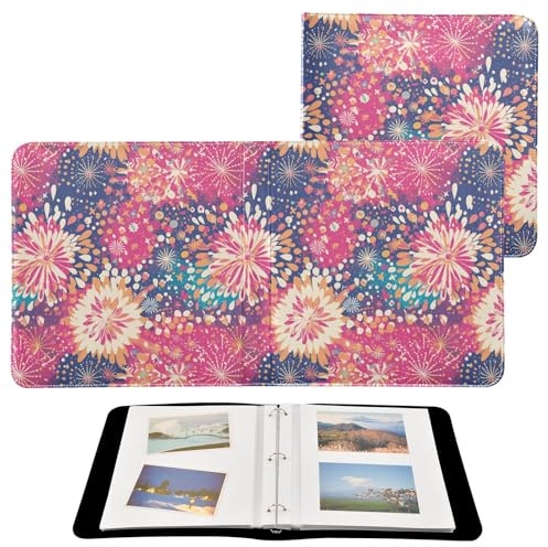 Álbum de fotos, álbumes de fotos, páginas autoadhesivas para fotos de todos los tamaños, fotos de 4 x 6, 5 x 7, 6 x 8 pulgadas