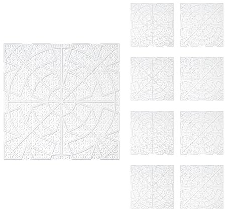 Abtropfmatte für Käse, Kunststoff, 20 x 20 cm, 9 Stück