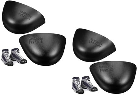 CALLARON Embouts En Acier Pour Chaussures De Sécurité Hommes Et Femmes Inserts D'Embouts En Acier Couvre-Orteils Universels Anti-Perforation Pour Chaussures De Travail 2 Paires