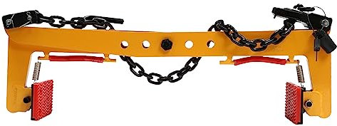 TONFEION Pince à bordure 350 kg/500 kg - Pince de levage pour pierre - Ouverture réglable de 30 à 51 cm - Pour soulever et transporter des pierres (33-70 cm)