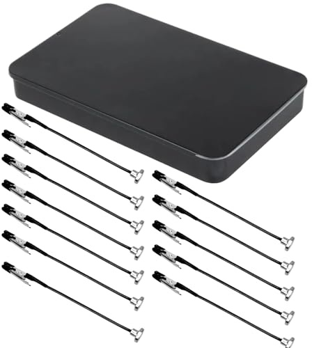 Zunetsutock Painting Stand Base - Portable Metal DIY Modelling Tool with Alligator Clips, Adjustable Sturdy Holder for Hobby and Airbrush Projects | for Card Photo Memo Airbrush Spray Craft Pro