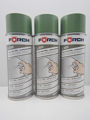 FORCH MASCHINENGRÜN SG GRÜN RAL 6011 Lack LACKSPRAY Spray SPRAYDOSE 400ML (3)