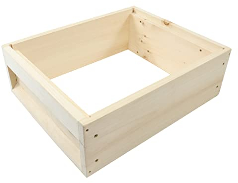 Zander Flachzarge nach Dr. Liebig für 10x Rähmchen Zarge Beute Imkerei Bienen, Exkl. Rähmchen