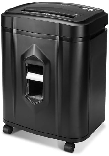 Aurora AU1645XA 16-Sheet Cross-Cut Paper and CD/Credit Card Shredder/5-Gallon Pullout Basket/ 30 Minutes Run Time