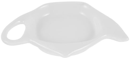 MOTHNUR Piatto Portabustine Tè in Forma Teiera Vassoio per Bustine e Snack Antipasto Hotel e Ristoranti