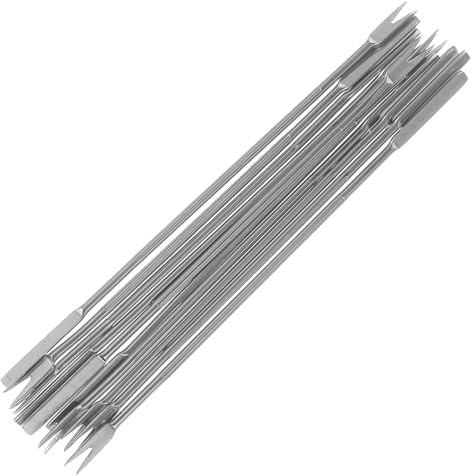 VANZACK Fourchettes À Fruits De Mer En Acier Inoxydable Set De 10 Pièces Multifonctions Pour Crabe Homard Noix Huîtres Ustensiles De Cuisine Léger Et Réutilisable
