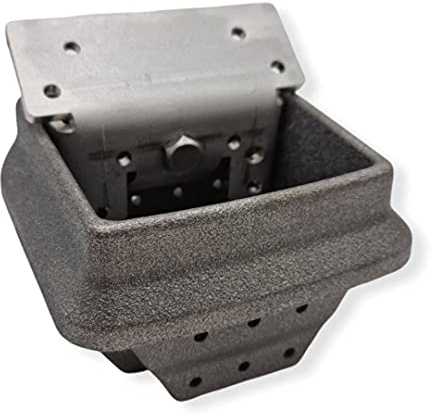 Brasero de repuesto de hierro fundido para estufa de pellets Dorina La Nordica Extraflame original