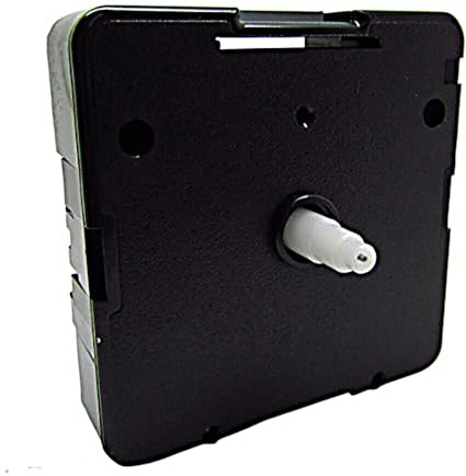 UTS - Meccanismo di movimento al quarzo ad alta coppia, albero in plastica tedesca, batteria IEC R6+, impostazione verde, ruota di ricambio per lancette grandi (albero da 13 mm, per quadranti spessi 2