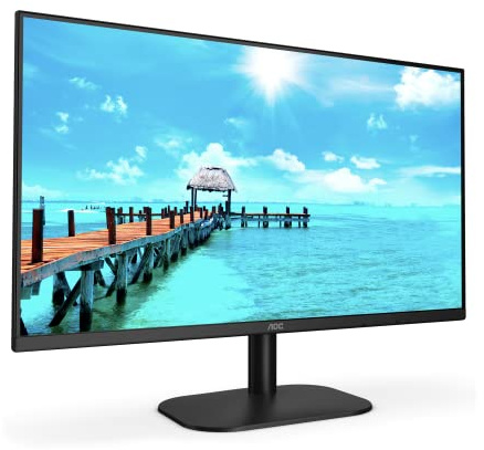 AOC 27B2QAM - 27 Zoll FHD Monitor (1920x1080, 75 Hz, VGA, HDMI, DisplayPort) schwarz