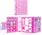 Barbie Dream Closet Spielzeug Spielset & Aufbewahrung mit Kleidung & Zubehör, 91 cm breit mit 25+ Teilen, enthält 4 komplette Mode-Looks